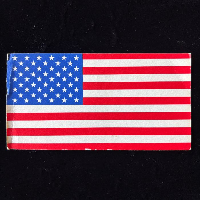 Vintage Postcard 1975 US Flag Social History Bob Hope Elks Club Intl Women Year