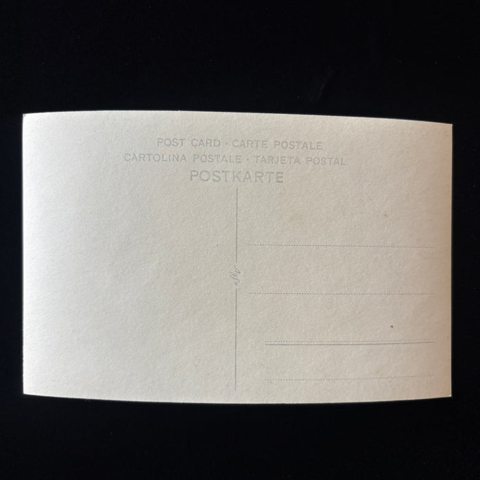 Vintage Postcard RPPC Moon Pyramid Teotihuacan Archeology Aztec Ruins Mexico