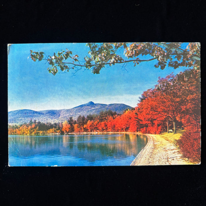 Vintage Postcard 1962 Tenting Mt Chocorua White Mountains New Hampshire