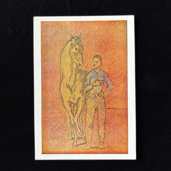 Vintage Postcard Lot Of 2 Pablo Picasso Mother And Child Boy Horse Art Prints