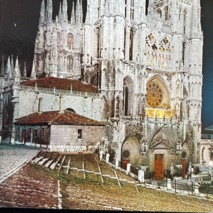 Vintage Postcard Lot Spain Valencia Burgos Cathedral Religion Art Architecture