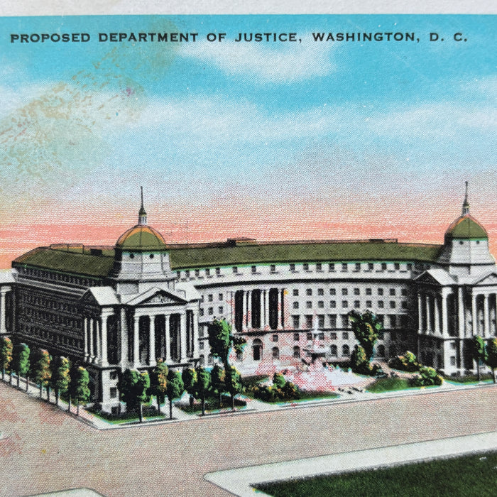 Vintage Postcard Lot Washington DC Lincoln Memorial White House Ambassador Hotel