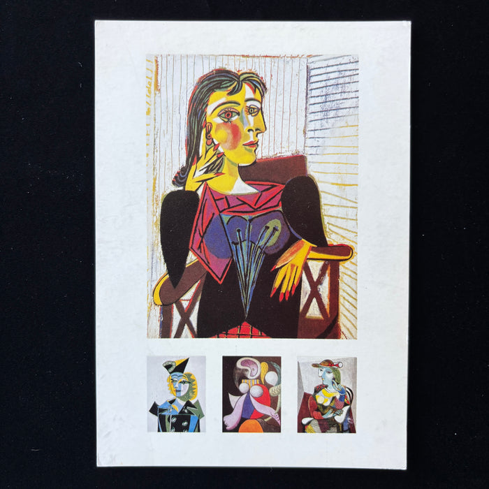 Vintage Postcard Lot of 3 Pablo Picasso Paris Art Set Museum Blue Seal Muse Dove