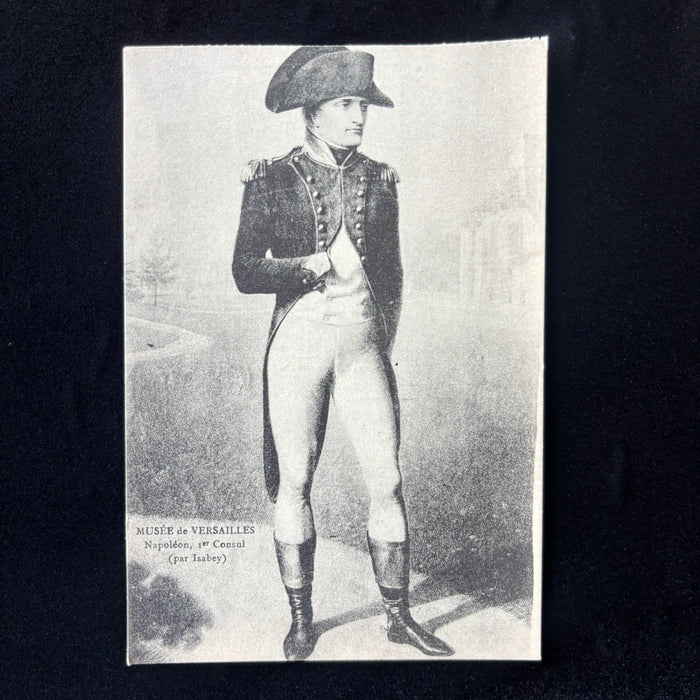 Antique Postcard 1900s Napoleon 1st Consul Musee Versailles French Military Art