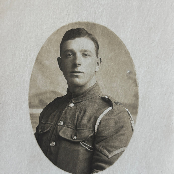 Antique Postcard Lot WWI Same British Soldier RPPC Scotland Military Uniform