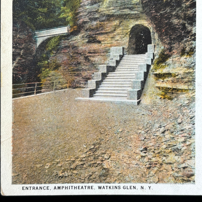 Vintage Postcard Lot Rock Cut Howe Caverns Watkins Glen Peekskill Gorve Caves NY
