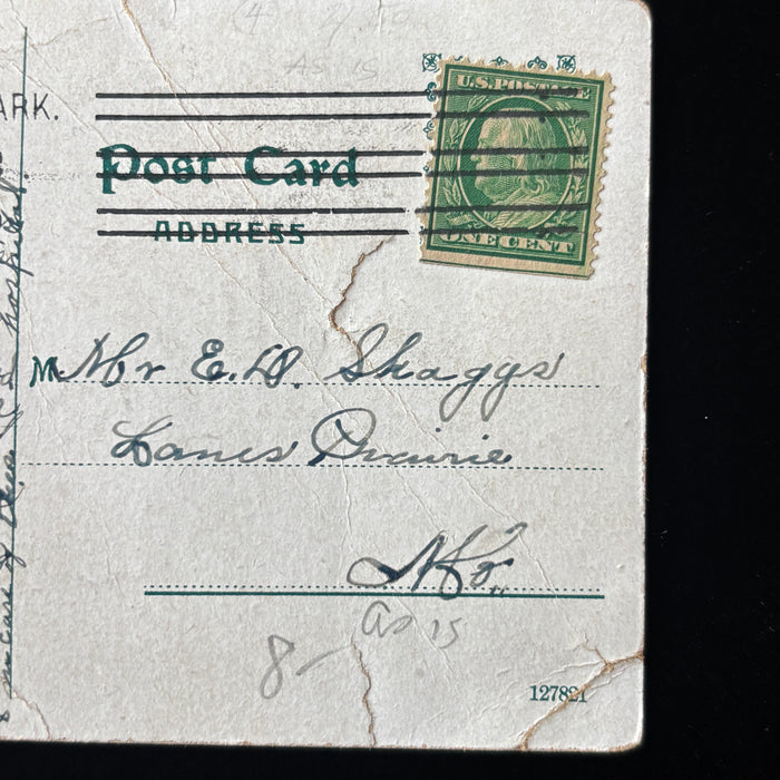 Antique Postcard 1909 Surgery Physician Hospital Little Rock AK Lanes Prairie MO