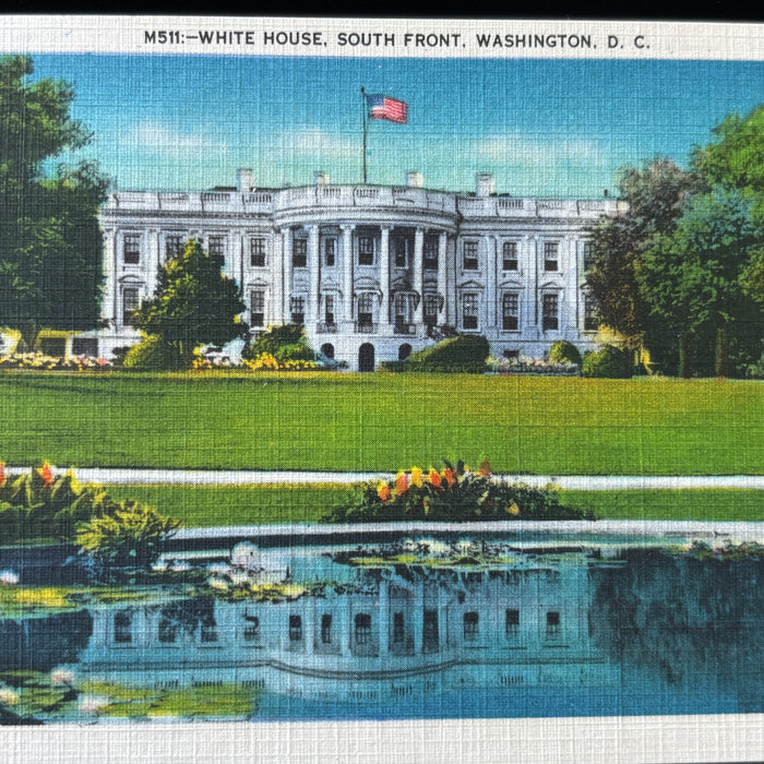 Vintage Postcard Lot Washington DC Lincoln Memorial White House Ambassador Hotel
