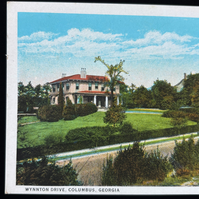 Vintage Postcard Lot Columbus Georgia Hospital Waverly Hotel Bridge Classic Cars