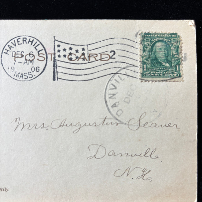 Antique Postcard 1906 Sacramento CA Earthquake Cementing State Capitol