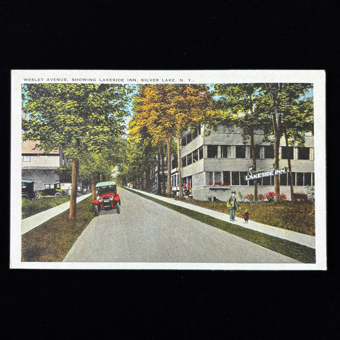 Vintage Postcard Lot Upstate New York Day Night Street Cars Binghamton Lakeside