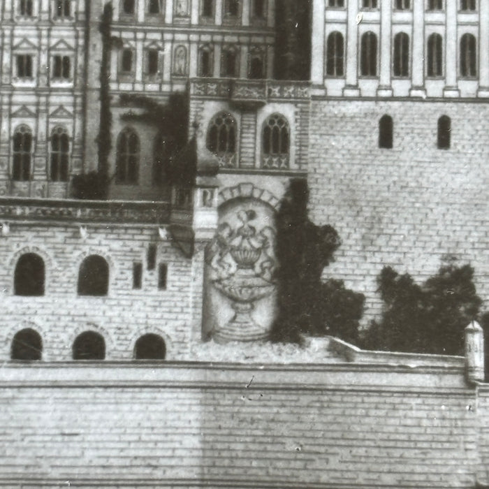 Vintage Postcard RPPC Heidelberg Castle Germany Model Before War Destruction