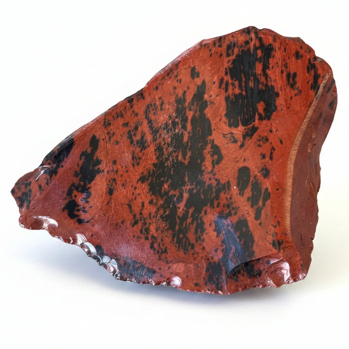 Mahogany Obsidian Raw Polished Red Black Stone Natural Crystal