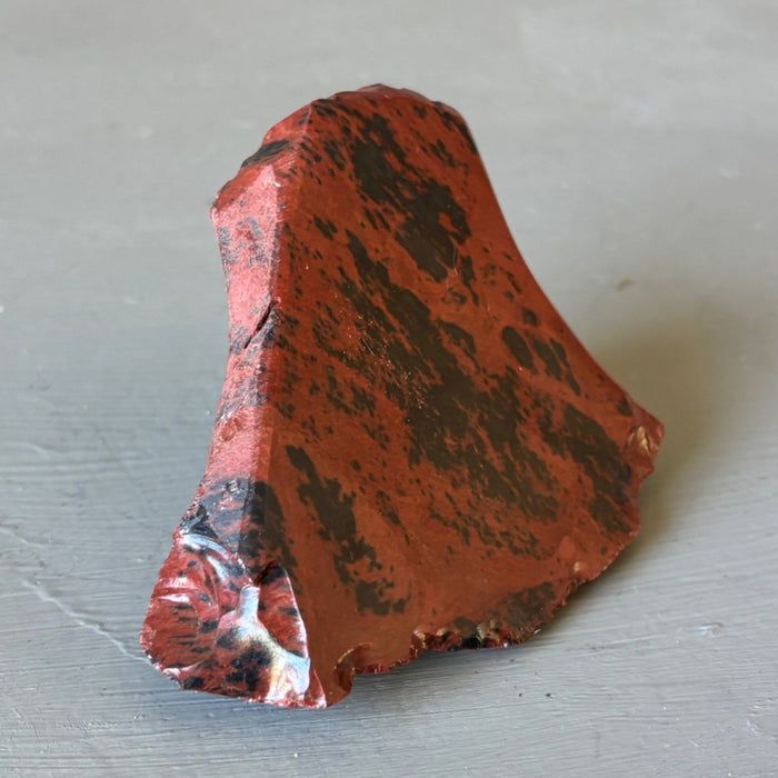 Mahogany Obsidian Raw Polished Red Black Stone Natural Crystal