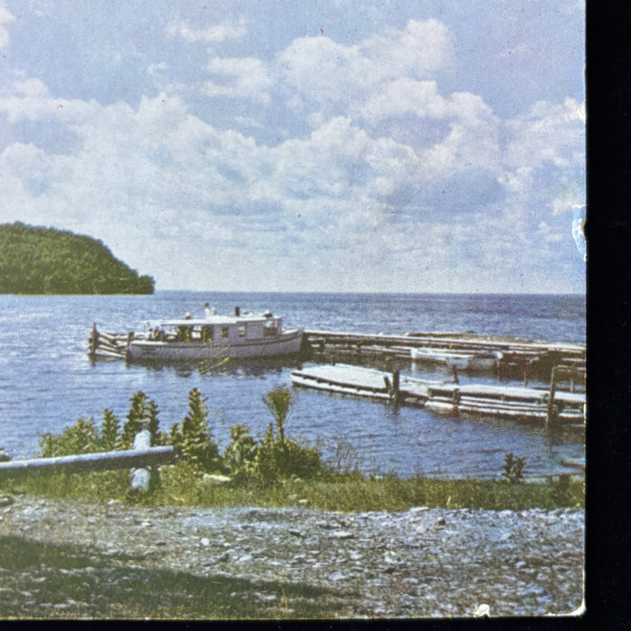 Vintage Postcard Lot Wisconsin Door County Dells Beloit Lighthouse Lake Boat Dam