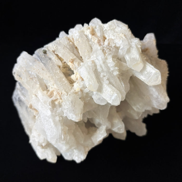 Clear Quartz Cluster Double-Sided Crystal Pyrite Sphalerite 5.4lb