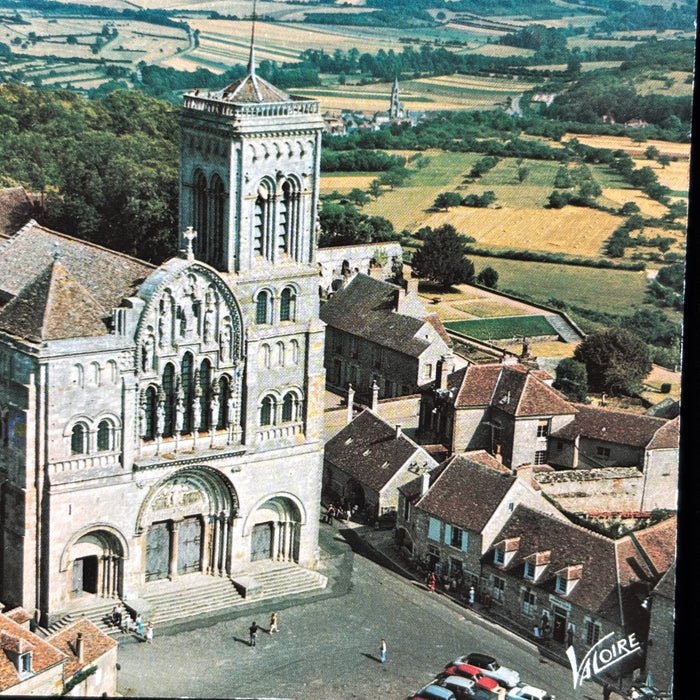 Vintage Postcard Lot French Wonders Valencay Castle Vezelay Abbey Peacock France