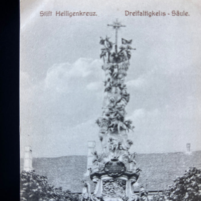 Antique Postcard Lot Stift Heiligenkreuz Austria Vienna Woods Abbey Monastery