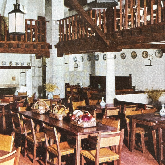 Vintage Postcard Lot Madrid Culture Royal Palace Meson Castellano Restaurant