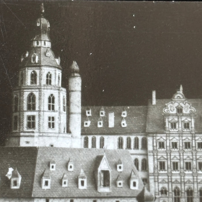 Vintage Postcard RPPC Heidelberg Castle Germany Model Before War Destruction
