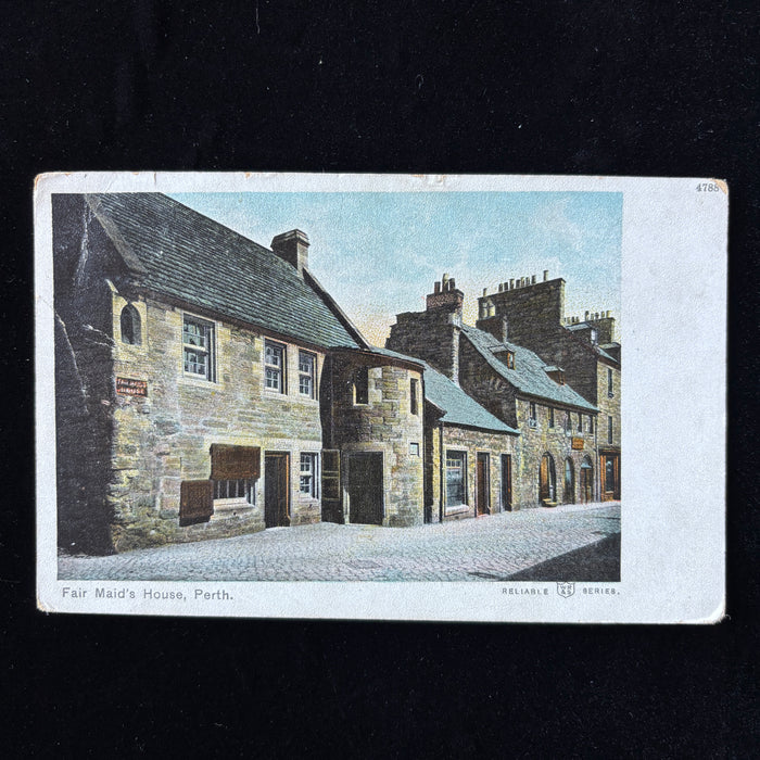 Antique Postcard 1903 Bonnie Scotland Fair Maid’s House Perth Walter Scott