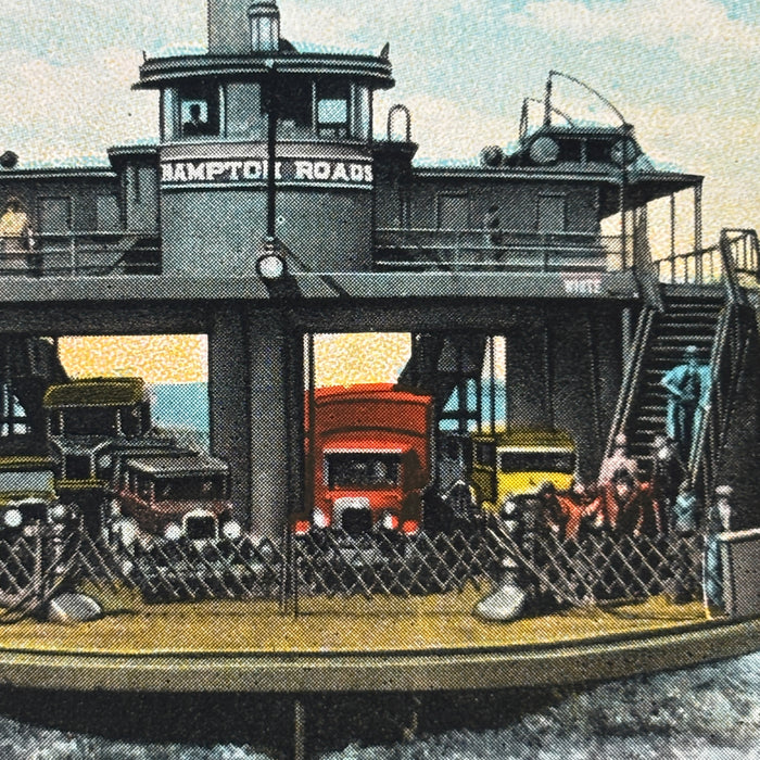 Vintage Postcard Lot Norfolk Virginia Beach Kiddyland Amusement Park Pool Ferry