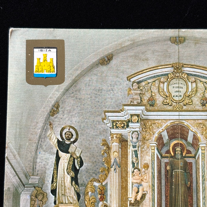 Vintage Postcard Lot Ibiza San Jose Benidorm San Jaime Altar Religious Spain