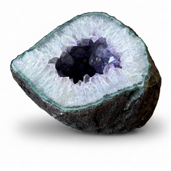 Amethyst Geode Cluster Purple Quartz Raw Stone Cave