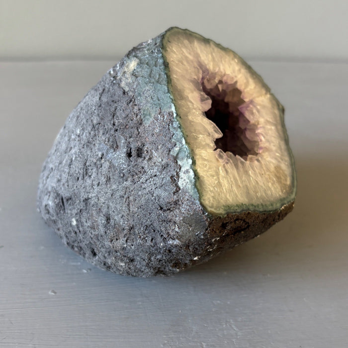 Amethyst Geode Cluster Purple Quartz Raw Stone Cave