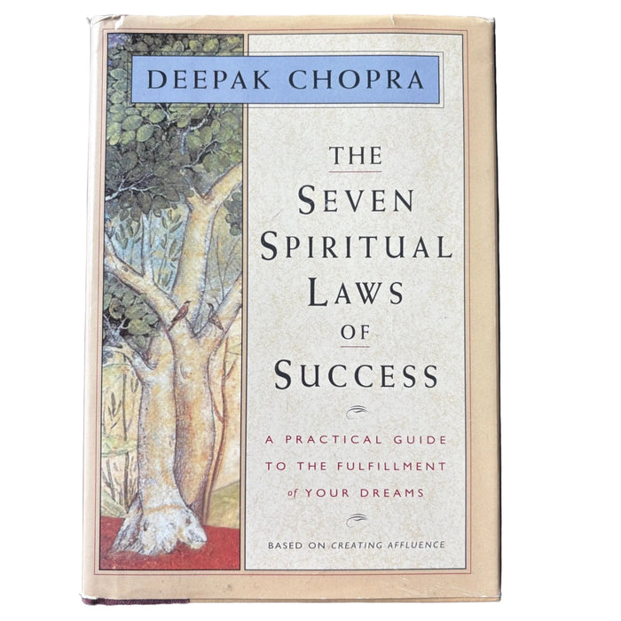 The Seven Spiritual Laws of Success Book Deepak Chopra Hardcover