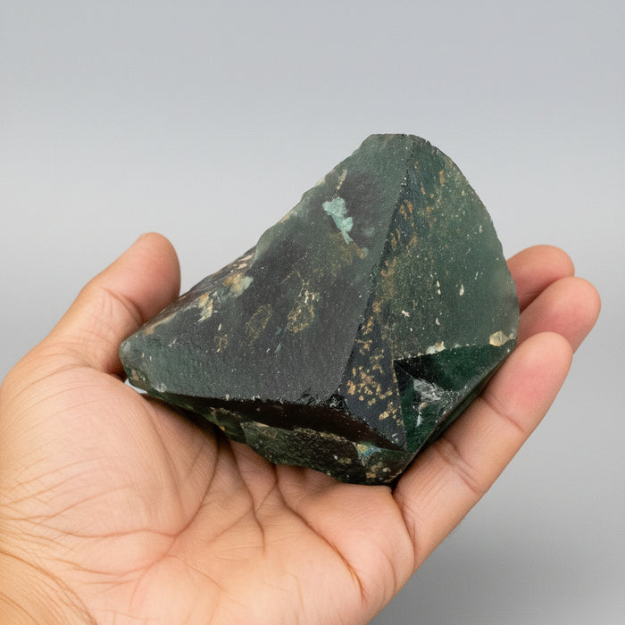 Fluorite Cluster Gorgeous Green Gemstone Cube 4.25 Inch