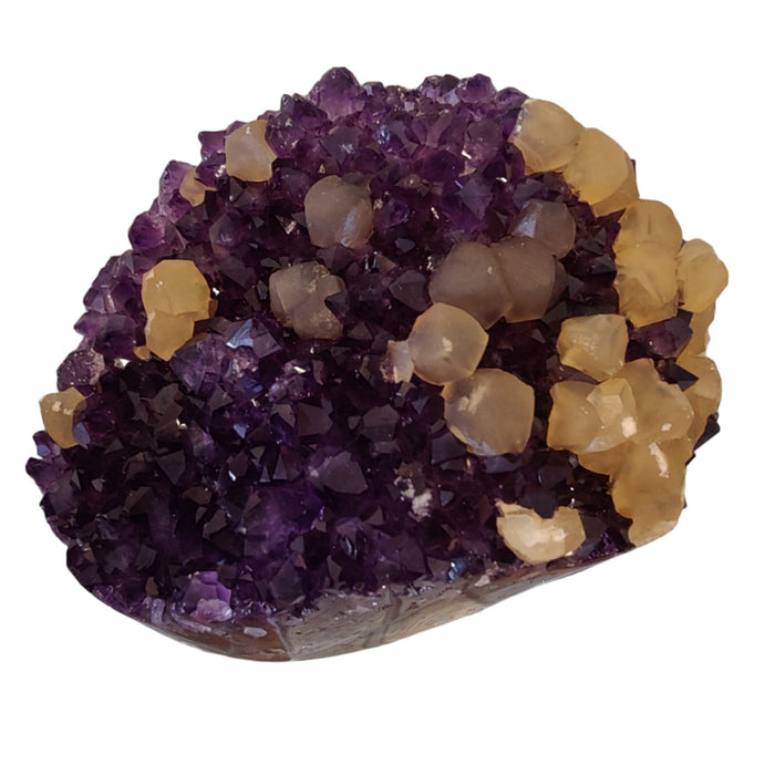 Amethyst crystal cluster 
