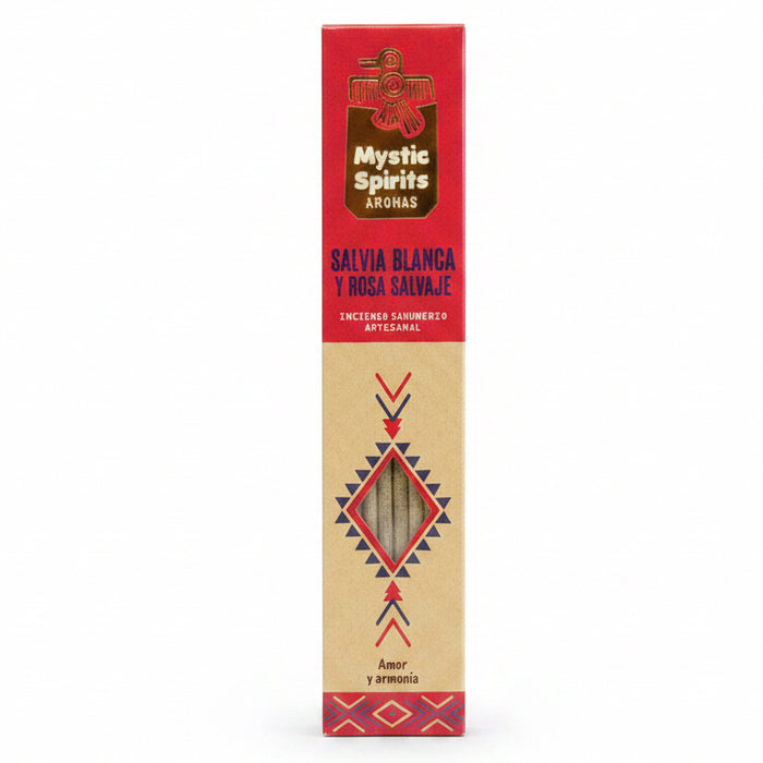 Mystic Spirits White Sage Smudge Incense Sticks Cleansers
