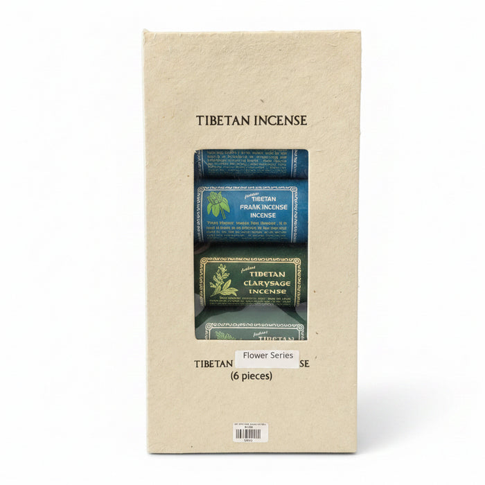 Tibetan Handmade Incense Gift Pack Crystal Cleansers