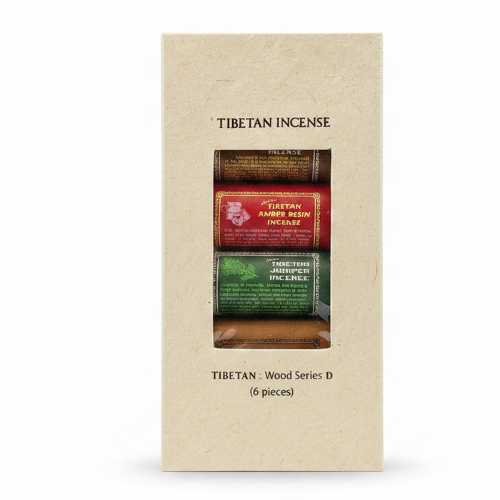 Tibetan Handmade Incense Gift Pack Crystal Cleansers