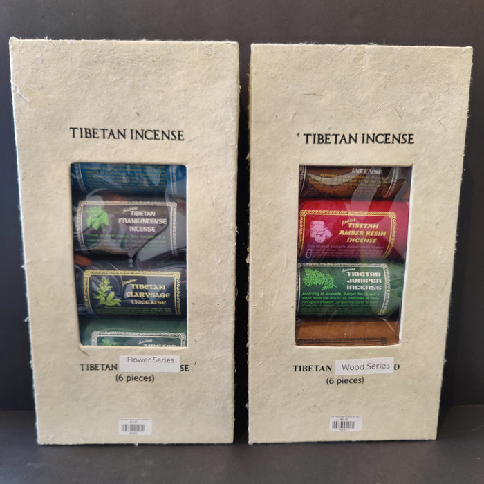 Tibetan Handmade Incense Gift Pack Crystal Cleansers