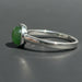 jade sterling silver ring