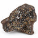 garnet Mineral sample with crystals on a white background