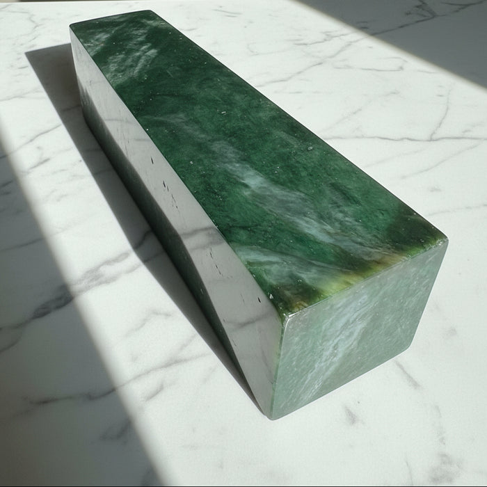 Jade Wand Green Nephrite Obelisk Canadian Tower
