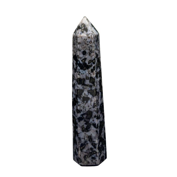 Indigo Gabbro Wand Mystic Merlinite Purple Black Tower
