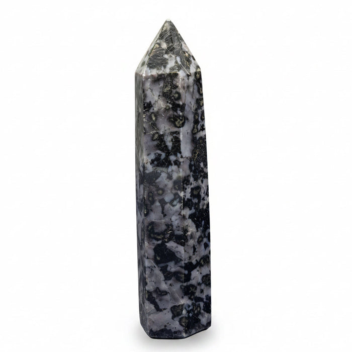Indigo Gabbro Wand Mystic Merlinite Purple Black Tower