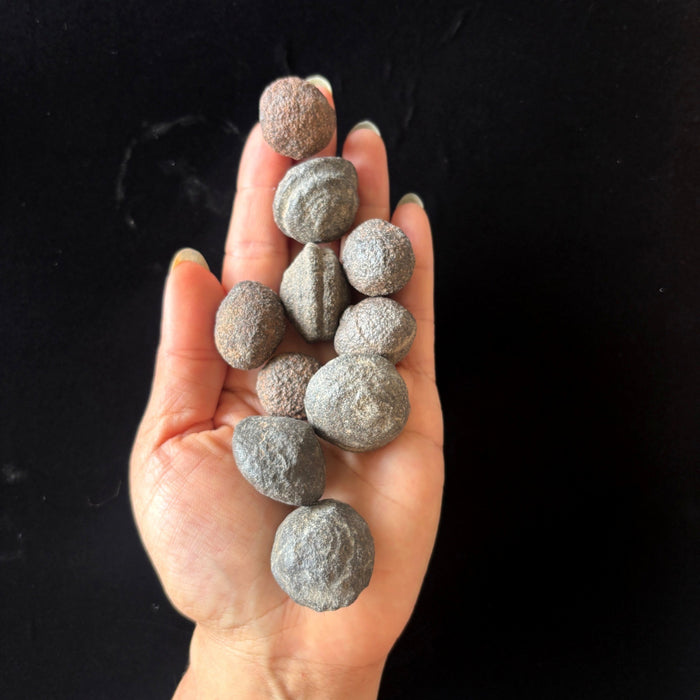 Moqui Marble Set of 10 Shaman Stones Grid Grounding