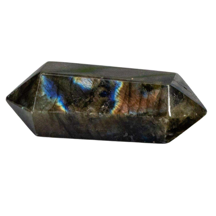 Labradorite Wand Double Terminated Flashy Gemstone Point