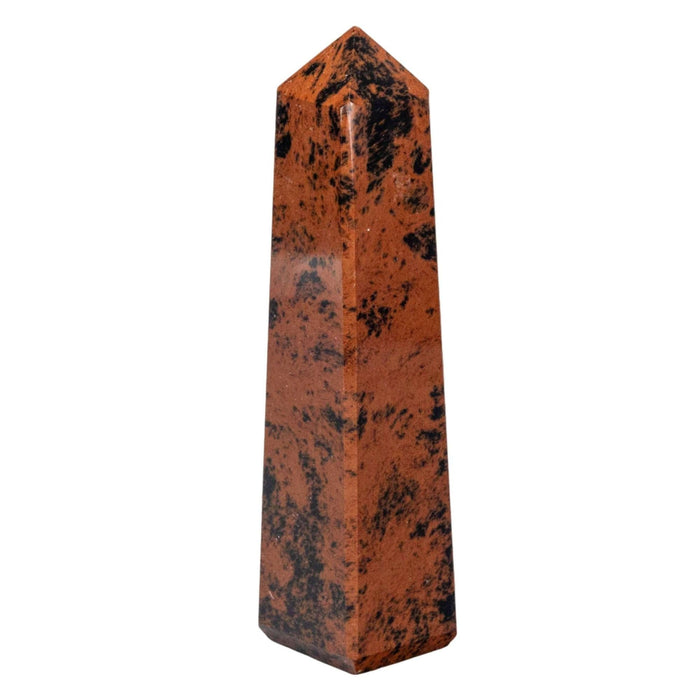 Mahogany Obsidian Wand Red Black Obelisk Tower Stone