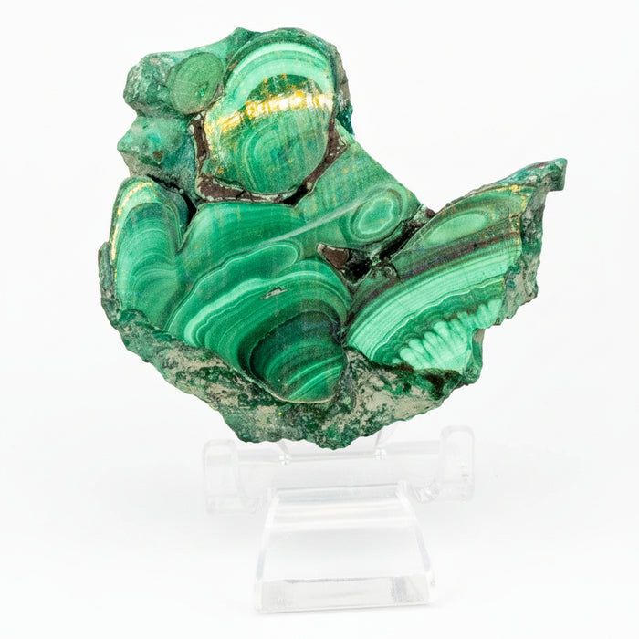 Malachite Charger Power Up Stone Green Slice