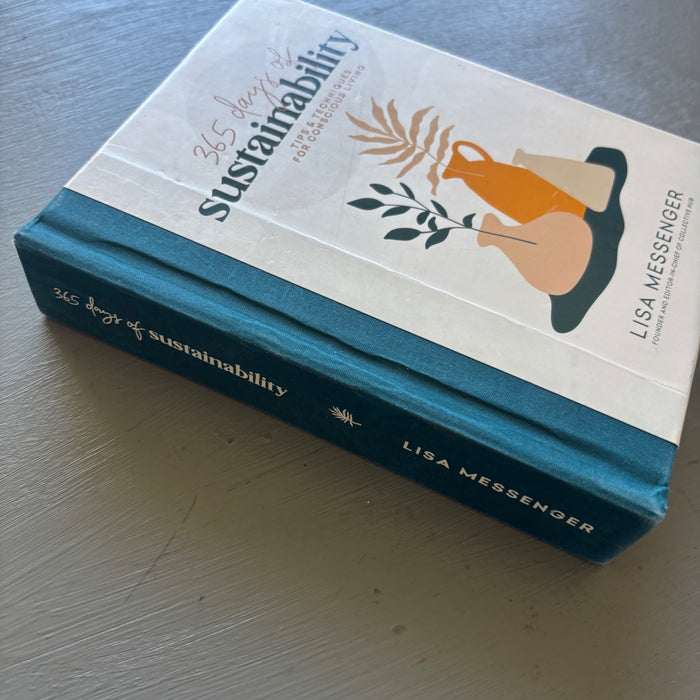 365 Days of Sustainability Hardcover Book Tips Conscious Living