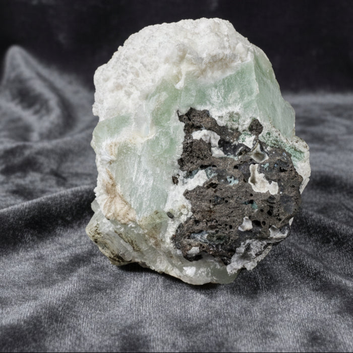 Apophyllite Cluster White Mordenite Primal Power 2.5 Inch