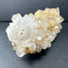 Crystal cluster on a dark gray background