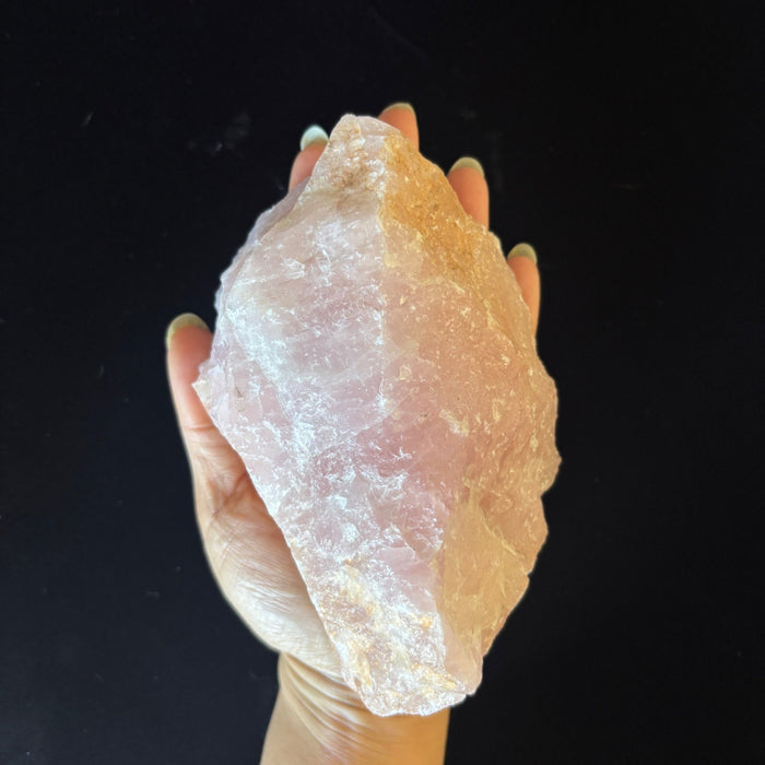 Rose Quartz Rough Pink Gemstone Large Love Stone 2lb Chunky Crystal