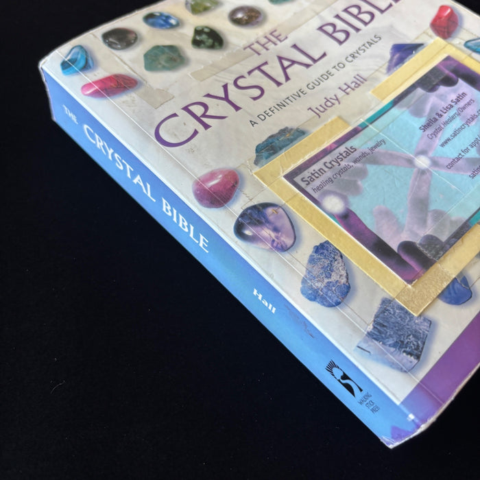 The Crystal Bible By Judy Hall Definitive Guide To Crystals Paperback Book